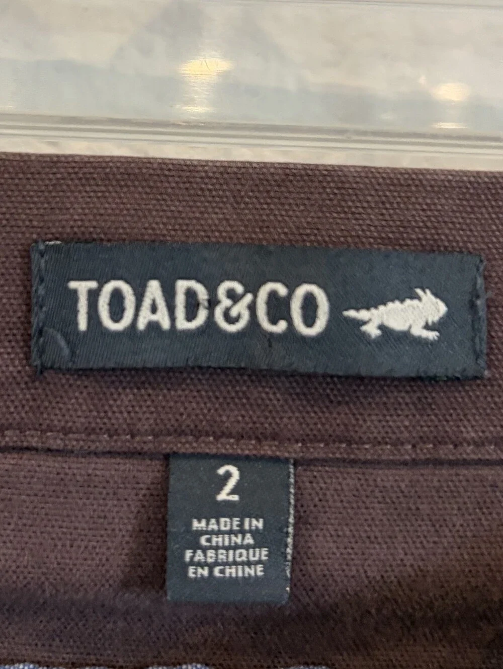 Toad & Co‎ Womens Classic Casual Brown Cotton Gold Button Pocket Mini Skirt 2